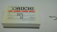 DAIICHI 2171 Black Hook #10 100pc